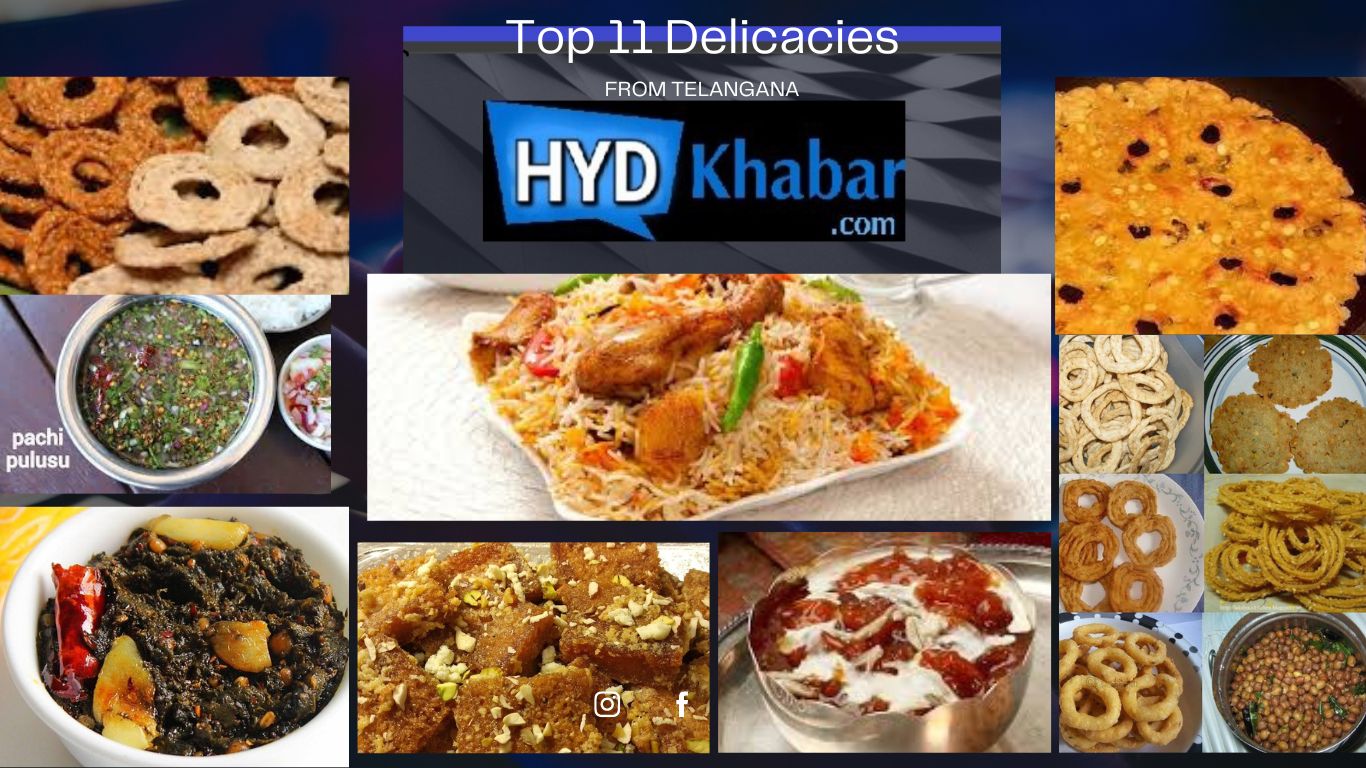 Top 11 delacacies from telangana - hydkhabar